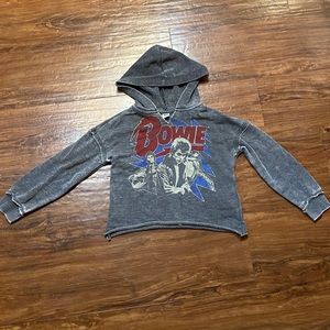 Children 4T Bowie sweatshirt hoodie